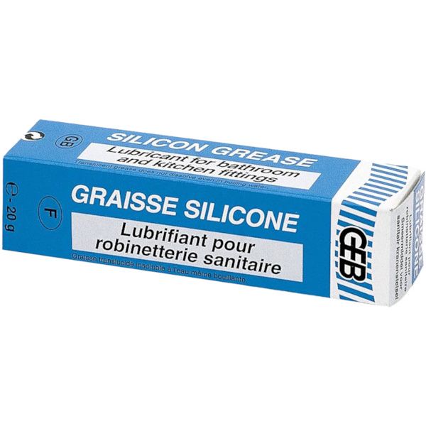 Graisse lubrifiante silicone 125gr INTERPLAST, 1189691, Plomberie