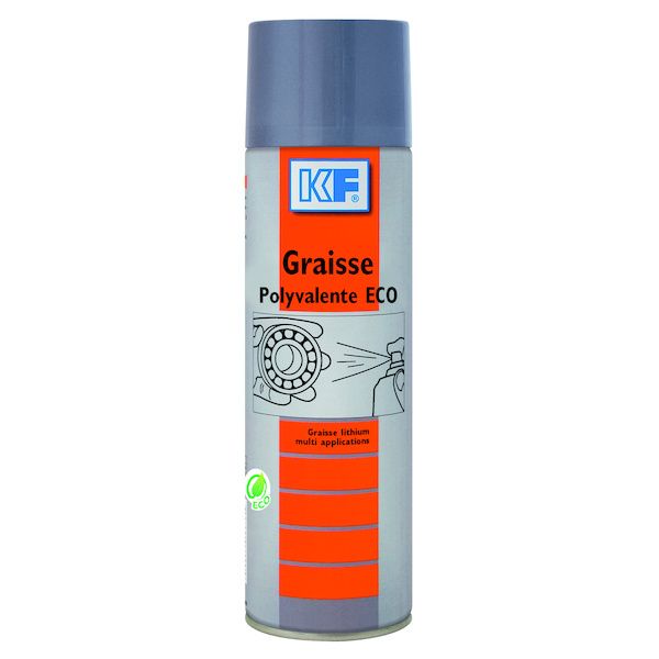 Graisse spécifique en spray pour les automatismes, portails, volets.