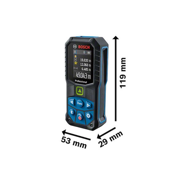 TLM99Si Télémètre Mesure Laser Bluetooth - Porté…