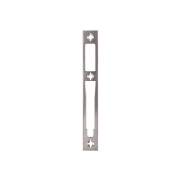 STREMLER - Gâche centrale plate réglable pour serrure de menuiserie métallique 2835.22.0r - hauteur : 175 mm - Épaisseur : 9 mm - largeur : 22 mm | PROLIANS