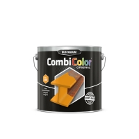 RUST-OLEUM - Peinture anti-rouille combicolor - jaune orange ral 2000 - 2,5 l | PROLIANS