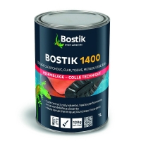 BOSTIK - Colle contact liquide multi-usages 1400 avec durcisseur - 1 l | PROLIANS