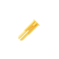 SCELL-IT - Cheville nylon légère universelle crampon® jaune pour vis de 2 à 5 mm - boîte de 100 | PROLIANS