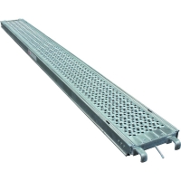 ALTRAD - Plancher d'échafaudage acier - longueur : 3 m - largeur : 0,33 m - charge admissible : 300 kg/m² | PROLIANS