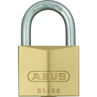 ABUS - Cadenas à clé 65/60ka6601 laiton massif - largeur du coffre : 60 mm - hauteur de l'anse : 35 mm | PROLIANS