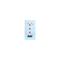 NOVAP - Poteau de signalisation à lester 2001083 - blanc,rouge | PROLIANS