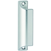 HOPPE - Poignée de tirage aluminiumpour porte 430  blanc ral9016 - hauteur : 90 mm - entraxe de fixation : 78 mm | PROLIANS