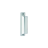 HOPPE - Poignée de tirage aluminium pour porte 430  blanc ral9010 - hauteur : 90 mm - entraxe de fixation : 78 mm | PROLIANS