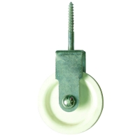 TORBEL INDUSTRIE - Poulie nylon avec chape à vis diamètre 50 mm | PROLIANS