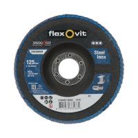 FLEXOVIT - Disque à lamelles speedoflex - Ø 125 mm - grain 80 | PROLIANS