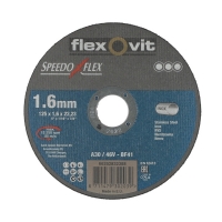 FLEXOVIT - Meule à tronçonner speedoflex - Ø 125 mm - Épaisseur 1,6 mm | PROLIANS