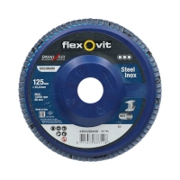 FLEXOVIT - Disque à lamelles speedoflex - Ø 125 mm - grain 80 | PROLIANS
