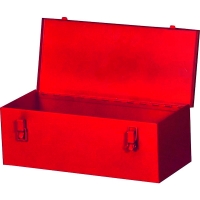 SORI - Boîte à outils métallique vide avec porte cadenas - 430x160x130 mm | PROLIANS