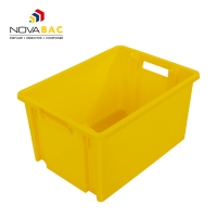 NOVAP - Bac de manutention novabac - contenance : 30 l - dimensions (l x p x h) : 470 x 346 x 255 mm - coloris : jaune | PROLIANS