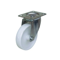 GUITEL - Roulette de manutention manuroll polychoc blanc en caoutchouc pivotante 175 kg - 150 x 38 mm | PROLIANS