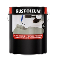 RUST-OLEUM - Peinture pour sol 7100 - noir ral 9005 - brillant - 5 l | PROLIANS
