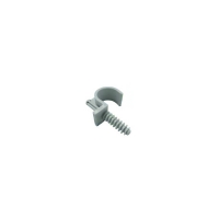 ING FIXATIONS - Crochet de fixation pour gaine ou tube fix-ring simple - diam. 28 mm - boîte de 100 | PROLIANS