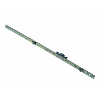 FERCO - Crémone cote d variable g-12425 - axe du fouillot : 15 mm - côte d / hauteur de poignée : 980 mm - longueur : 2100 mm - nombre de galets : 4 | PROLIANS