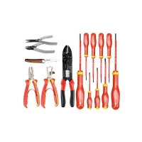 FACOM - Composition de 15 outils pour maintenance avec sac en cuir 2180.se | PROLIANS