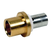 PB TUB - Adaptateur à sertir pour tube cuivre - diamètre per : 20 mm - diamètre cuivre : 18 mm | PROLIANS
