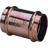 VIEGA - Manchon cuivre a sertir f/f 2415 - diamètre de raccordement : 54 mm - coulissant : non | PROLIANS