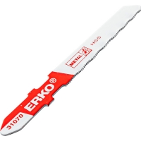 ERKO - Carte de 5 lames de scie sauteuse lm pour métaux - profilés 50mm | PROLIANS