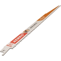 ERKO - Carte de 5 lames de scie sabre lbimetal pour bois - bois cloutés - panneaux de particules - 300x19x1,3 mm | PROLIANS