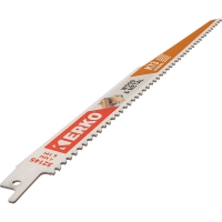 ERKO - Carte de 5 lames de scie sabre lbimetal pour bois - bois cloutés - panneaux de particules - 228x19x1,3 mm | PROLIANS