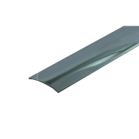 DINAC - Seuil plat inox adhésif brillant - largeur : 30 mm - longueur : 2,7 mm | PROLIANS