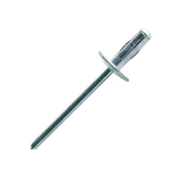 SCELL-IT - Rivet aveugle multi serrage tête plate aluminium/acier ux - diamètre de la tige : 4 mm - longueur du rivet : 16,9 mm | PROLIANS