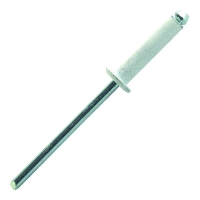 SCELL-IT - Rivet aveugle tête plate aluminium/acier blanc awd - diamètre de la tige : 4,8 mm - longueur du rivet : 20 mm | PROLIANS