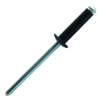 SCELL-IT - Rivet aveugle tête plate aluminium/acier noir abd - diamètre de la tige : 4,8 mm - longueur du rivet : 25 mm | PROLIANS