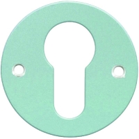BILCOCQ - Plaque ronde de propreté aluminium 35-0102-14 - clé i - 46 mm | PROLIANS