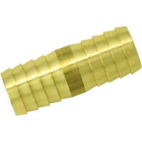 BOUTTE - Jonction cannelée cylindrique droite en laiton - raccordement 25 mm | PROLIANS