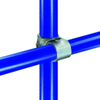KEE SAFETY - Raccord keeklamp croix décalée pour tube diamètre extérieur 21,3 mm | PROLIANS