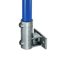 KEE SAFETY - Raccord keeklamp socle latéral garde-corps à plaque de fixation horizontale - 33,7 mm | PROLIANS