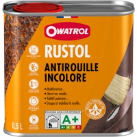 DURIEU - Primaire antirouille rustol owatrol - 500 ml - incolore | PROLIANS
