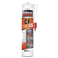 RUBSON - Mastic silicone coupe-feu cf55 - 300 ml - gris | PROLIANS