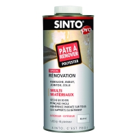 SINTO - Pâte materiaux spécial rénovations en boite - 1,47 kg - blanc | PROLIANS