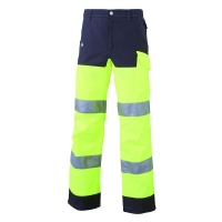 MOLINEL - Pantalon haute visibilité jaune/gris foncé cl2 luk light - 50 | PROLIANS
