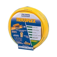 TRICOFLEX - Tuyau d'arrosage pvc tricoflex jaune - diamètre : 15 mm - longueur : 25 m | PROLIANS