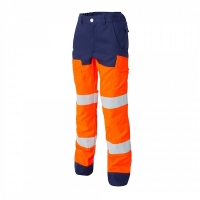 MOLINEL - Pantalon haute visibilité orange/marine cl2 luk light ej78 - 48 | PROLIANS