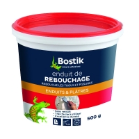 BOSTIK - Enduit mural de rebouchage - 500 g - blanc | PROLIANS
