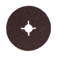 FLEXOVIT - Disque abrasif appliqué fibre fx170 - Ø125 mm - grain 24 | PROLIANS
