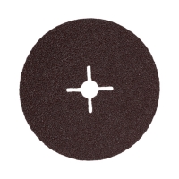 FLEXOVIT - Disque abrasif appliqué fibre fx170 - Ø180 mm - grain 24 | PROLIANS