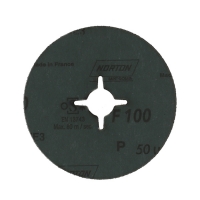 NORTON - Disque abrasif appliqué f100 - Ø125 mm - grain 50 | PROLIANS