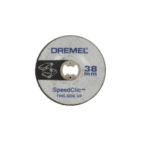 DREMEL - Accessoire pour outil électroportatif - lot de 2 meules à ébarber Ø38 mm ez speedclic | PROLIANS