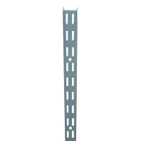 XHANDER - Crémaillère perforée double perforation acier - coloris : gris - hauteur : 192 cm - pas : 32 mm | PROLIANS