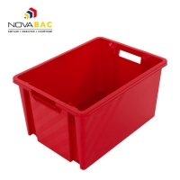 NOVAP - Bac de manutention novabac - contenance : 30 l - dimensions (l x p x h) : 470 x 346 x 255 mm - coloris : rouge | PROLIANS
