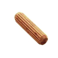 REUNION INDUSTRIAL - Tourillon bois strié - longueur : 30 mm - diamètre : 6 mm | PROLIANS